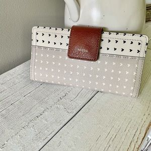 NWT Fossil Clutch/Wallet